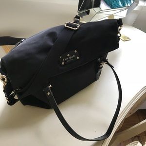 Kate Spade Black Nylon Crossbody